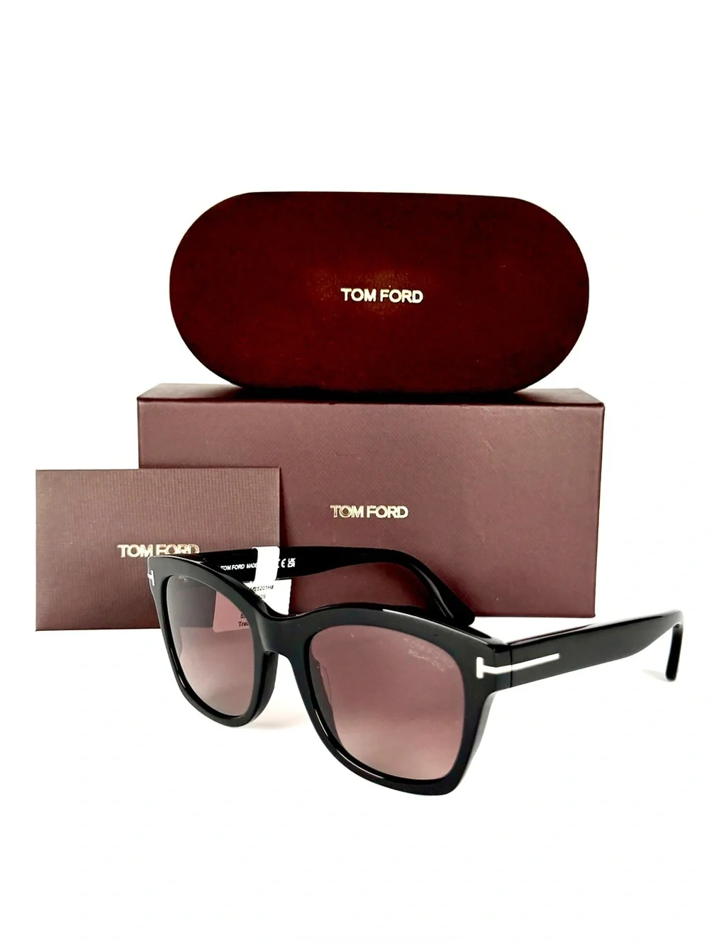 Tom Ford Lauren-02 FT0614 Women’s Polarized Sunglasses | BNIB Full Set